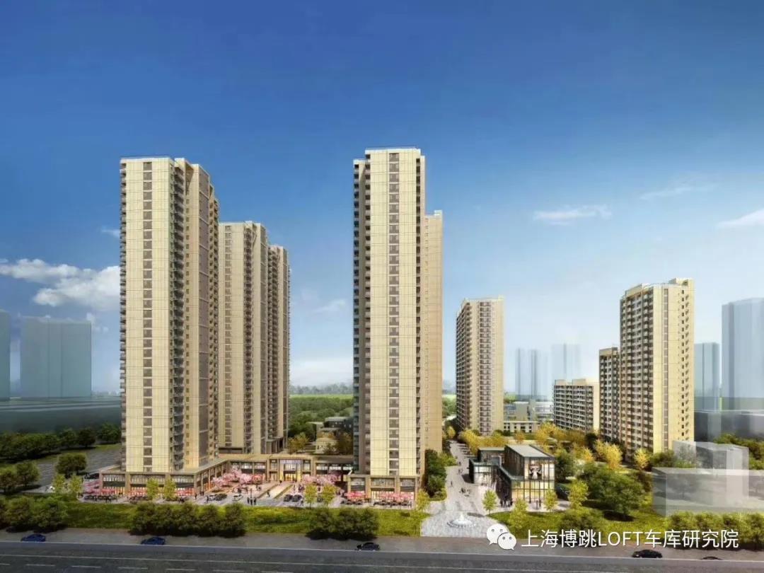 鸡西采用了LOFT车库武汉当代集团春风十里项目现已结构封顶！